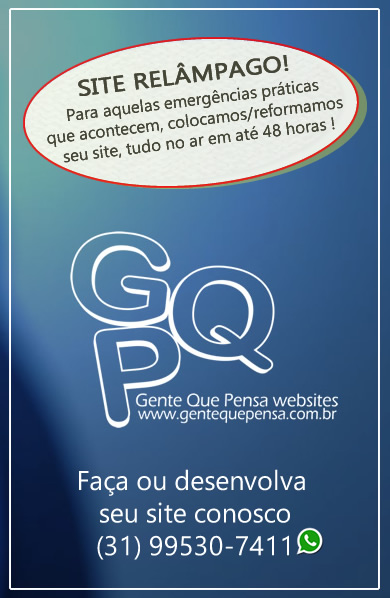 Faça seu site conosco Faça seu site conosco