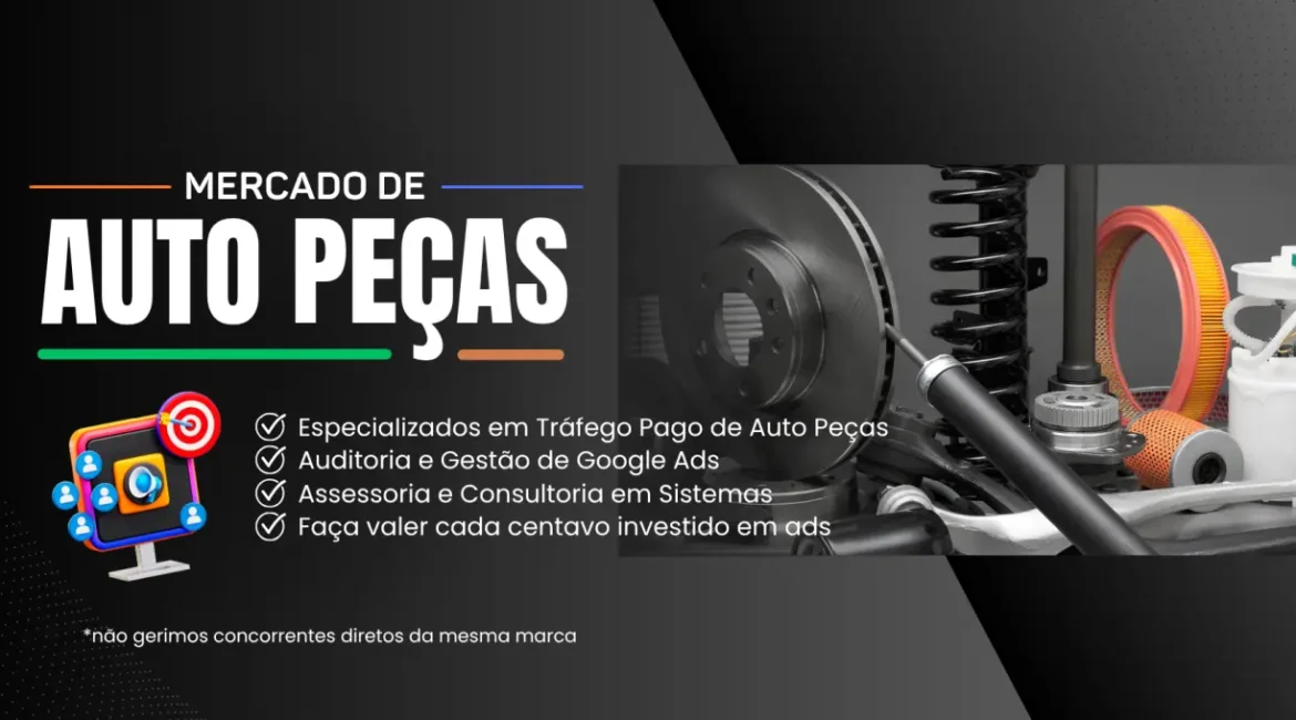 Gestão de Tráfego para Autopeças: transformando anúncios em crescimento real Gestão de Tráfego para Autopeças: transformando anúncios em crescimento real